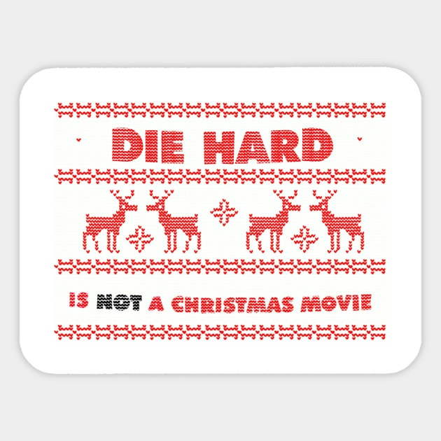 Not a Christmas movie Sticker by ImSomethingElse